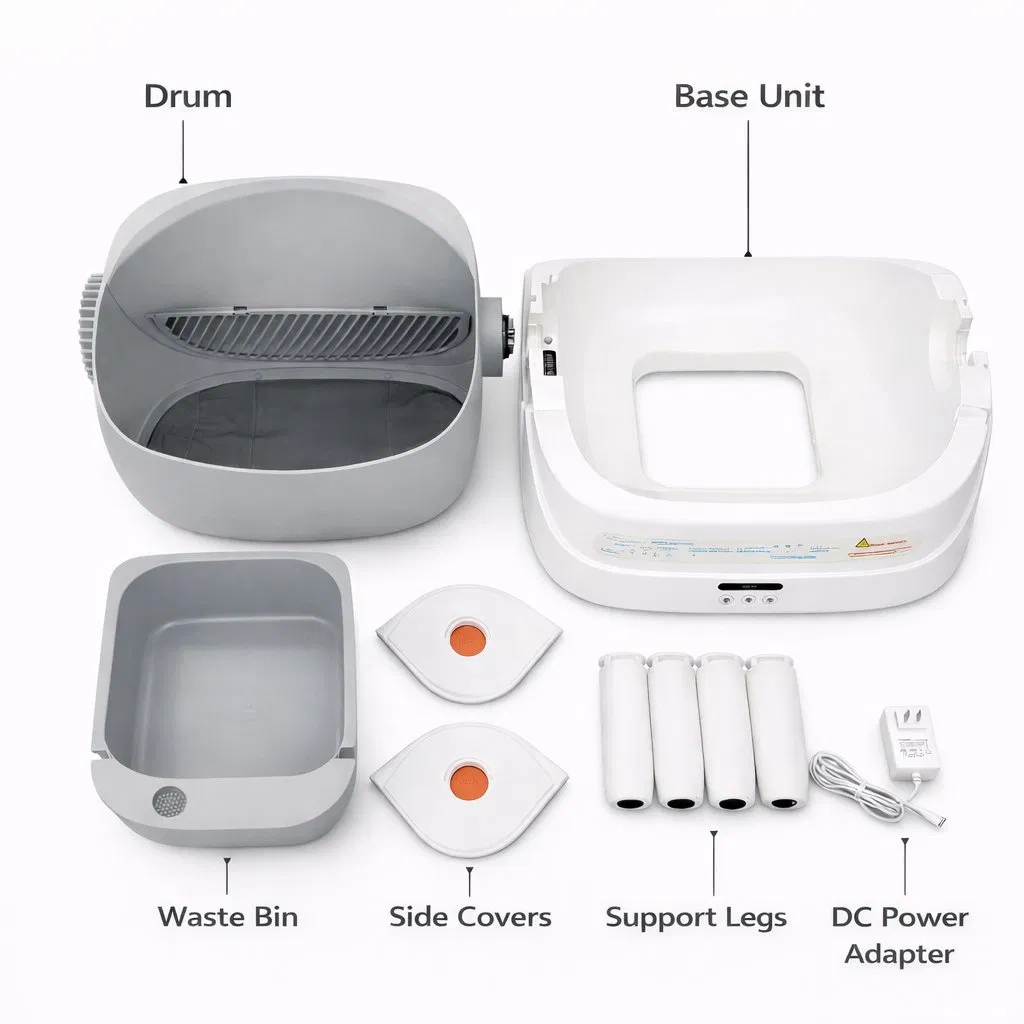 Smart Self-Cleaning Cat Litter Box with APP Control Smart Pet Supply