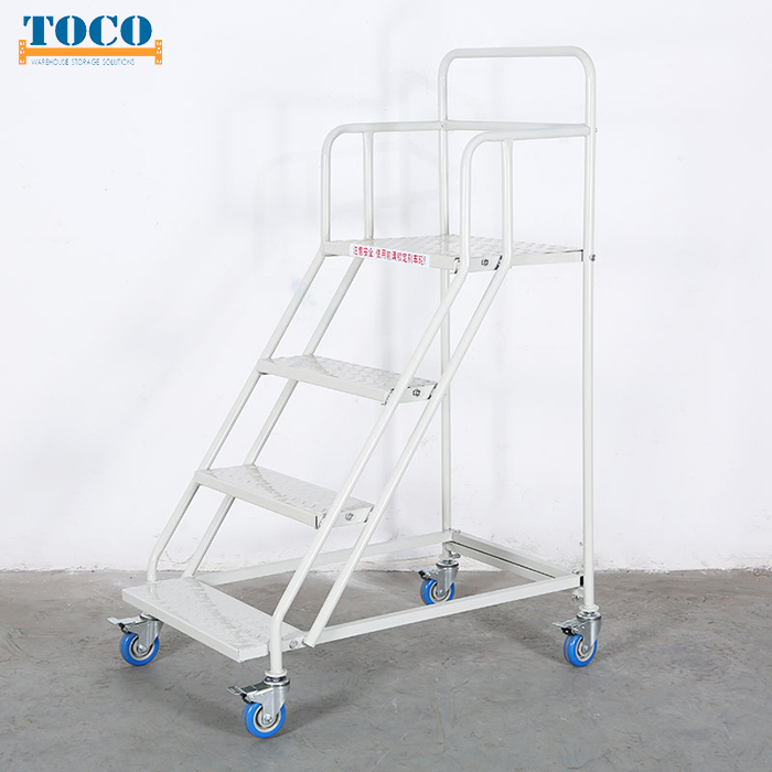 China Factory Mobile Portable Step Platform Ladder Price