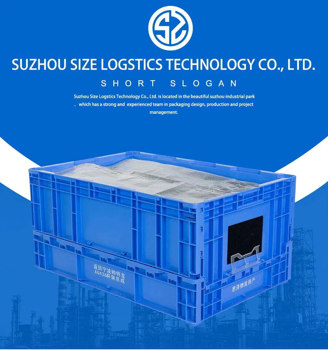 Foldable Industrial Plastic Turnover Boxes
