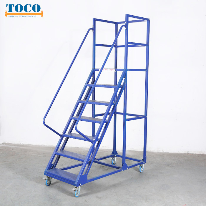 China Factory Mobile Portable Step Platform Ladder Price