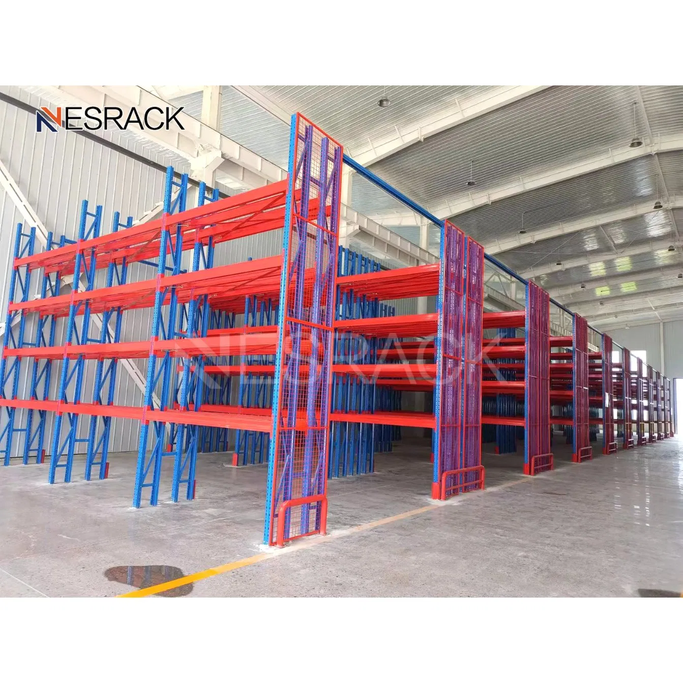 Industrial Steel Pallet Racking Systems for Heavy Loading Warehouse Storage