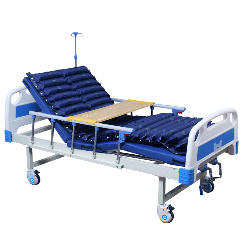 Hospital Furniture Manufacturer Outlet 2 Functions Hospital Bed Two Cranks Medical Bed