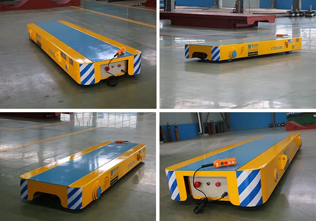 Heavy-Duty Electric Platform Transport Trolley