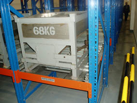 Live Racking System for Enhanced Efficiency in Warehouse Storage