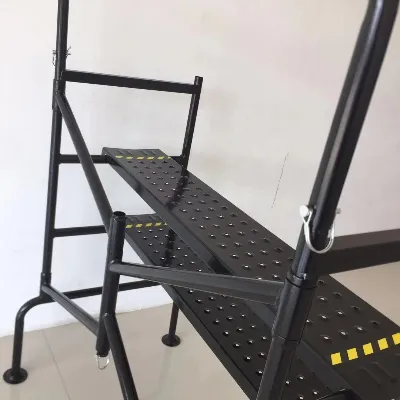 Portable Mini Scaffold with Wheels