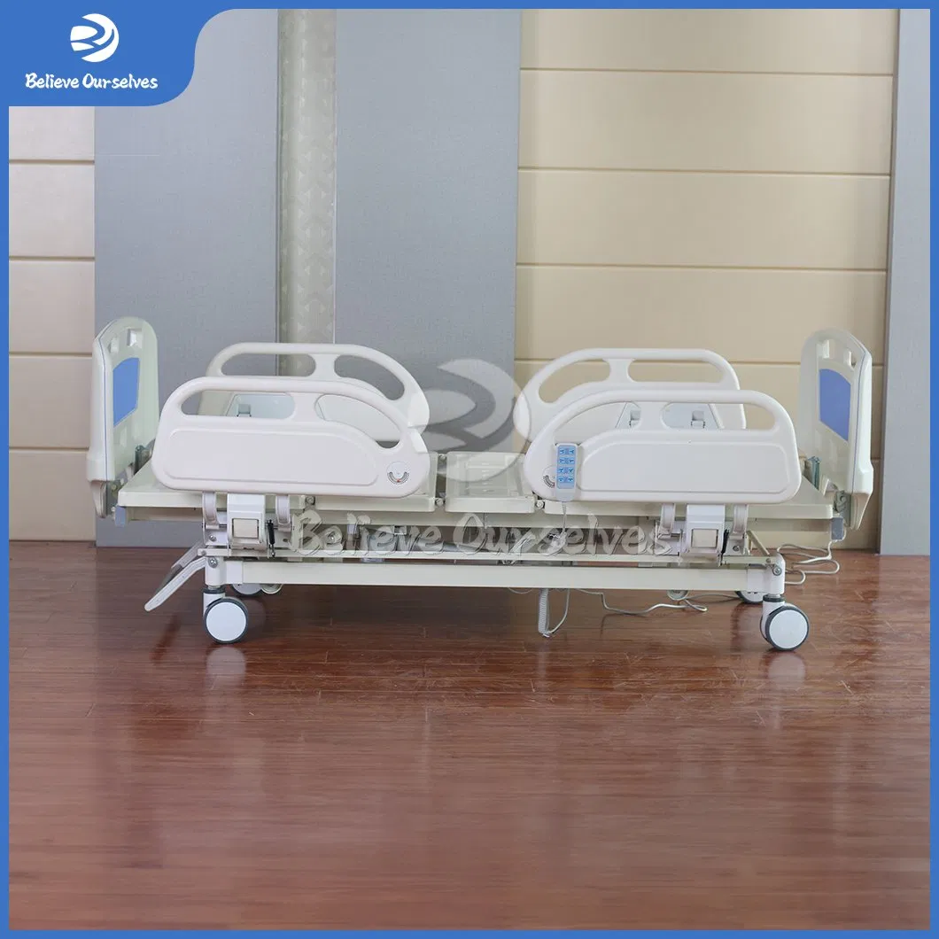 Hospital Bed Hr-D09 Leg Lift Function Medical Electric Camas De Hospital
