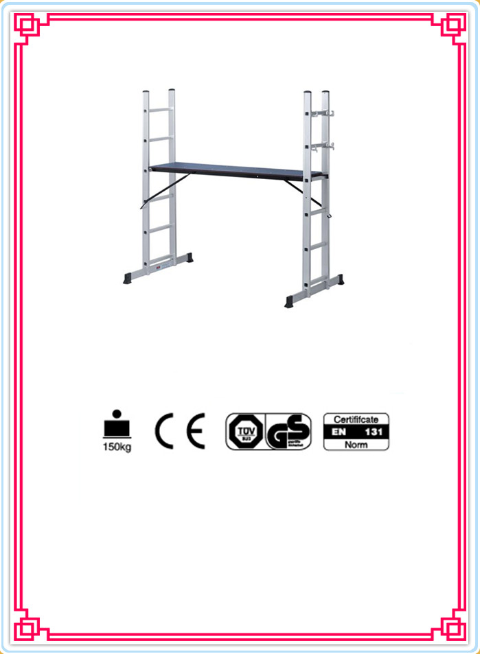 En131 Steel Quick Dismantling Construction Engineering Mobile Scaffolding Ladder