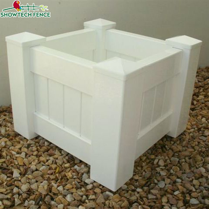 Eco Friendly PVC Vinyl Planter Box with Trill
