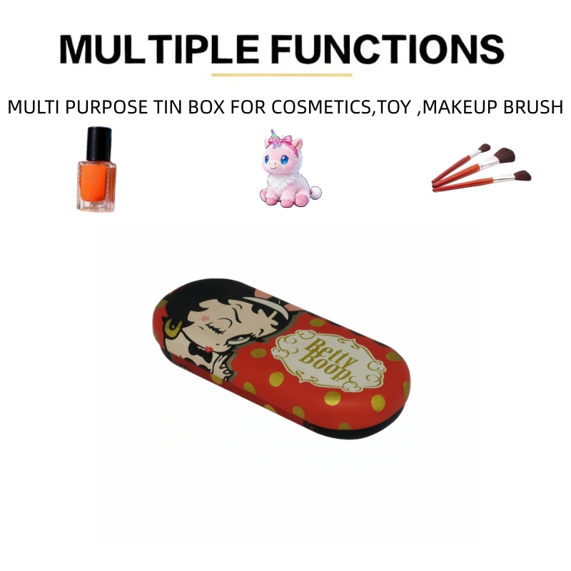 Stylish Multi-Functions Eyeglass Storage Tinplate Packing Box