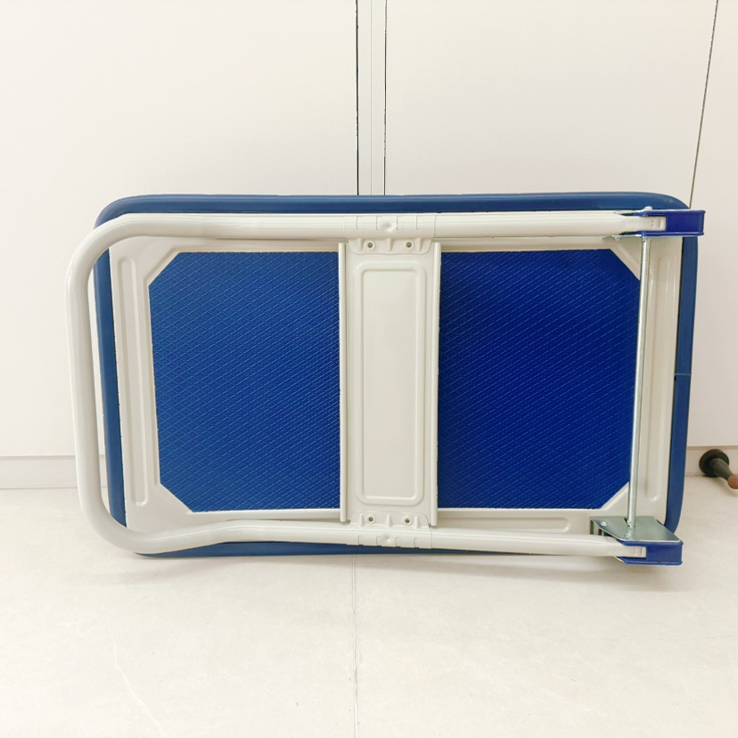 Heavy-Duty Platform J 250 Blue Japanese Style Trolley for Easy Transport and Storage