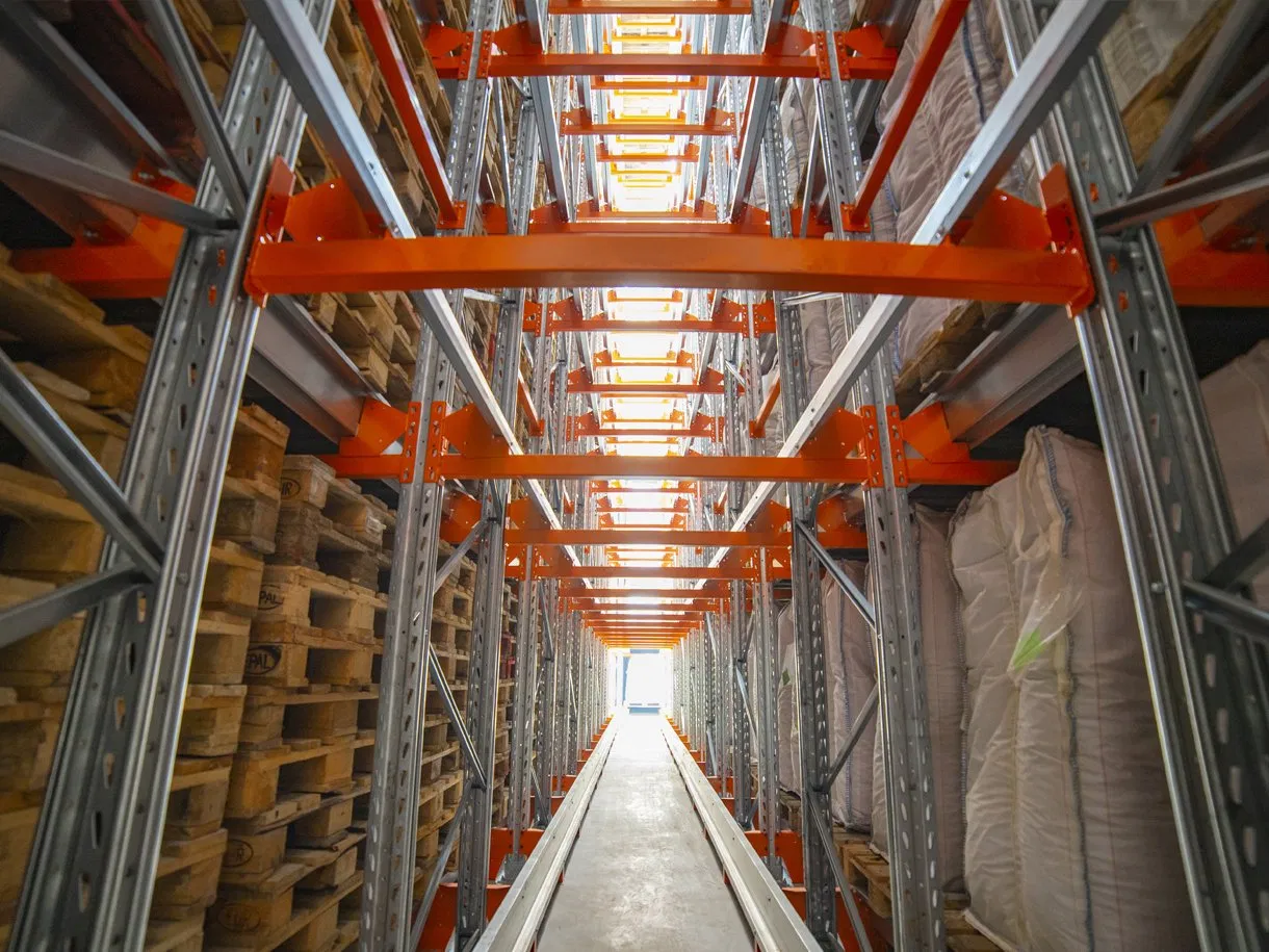 Warehouse Automation Solution Radio Shuttle Cart Asrs System for Pallet Storage