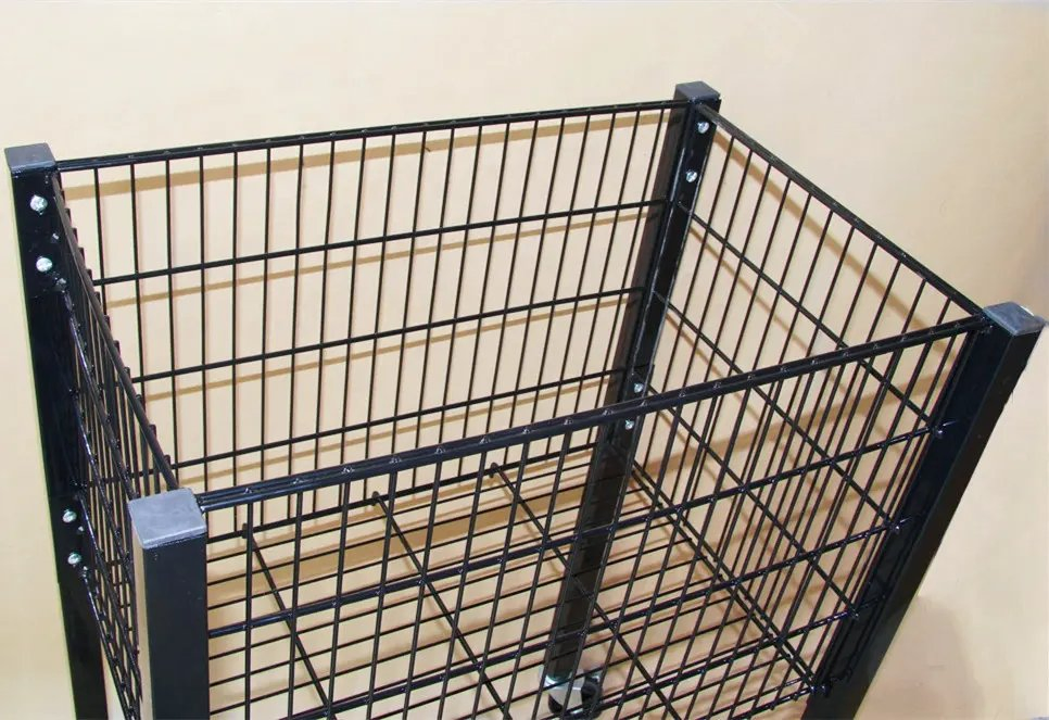 Toy Clothing Mesh Basket Roll Cage Trolley