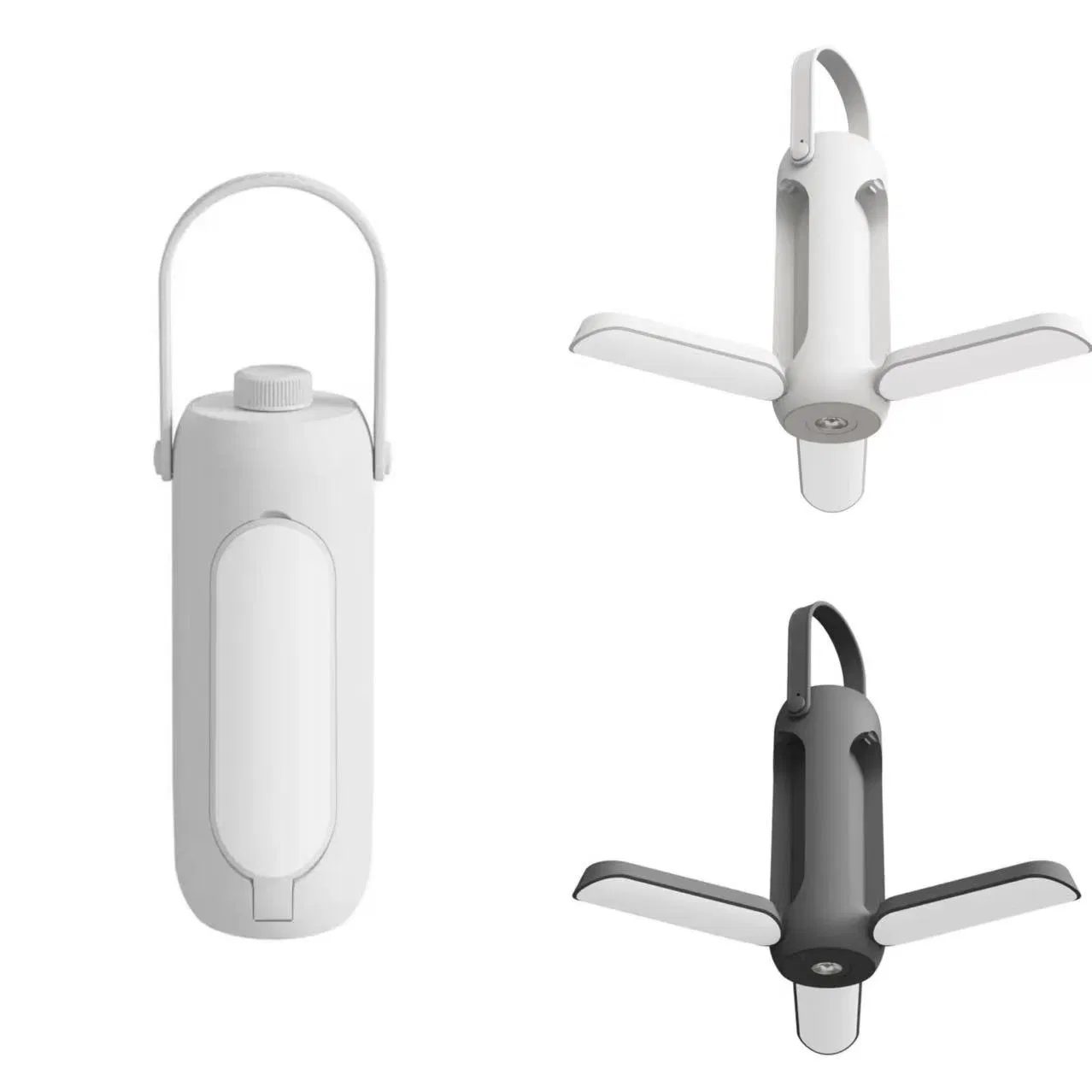 USB Rechargeable Foldable Camping Lamp with Long Battery Life