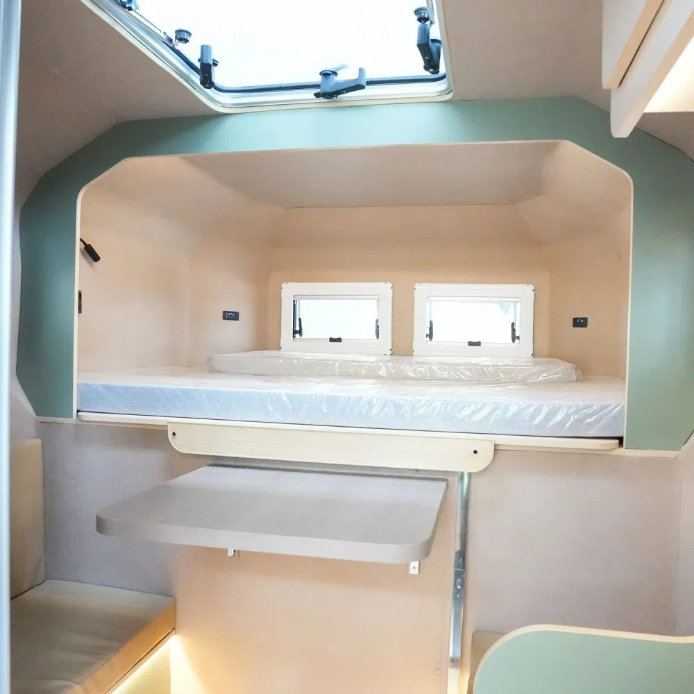 off-Road Slide in Lightweight Luxury Truck Campers for Camping