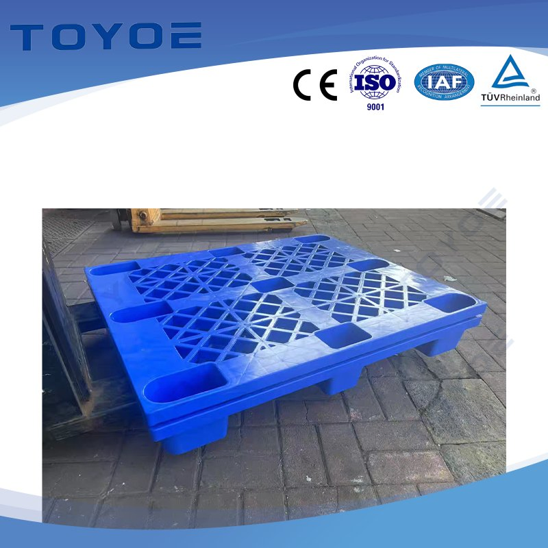 Stackable Space-Saving Iron Rice Mill Garbage Bin Plastic Pallet for Efficient Factory Warehouse Storage