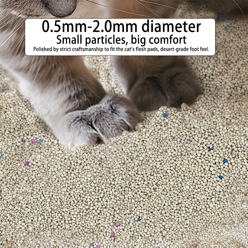 Wholesale Pet Supply Kitty Litter Odor Control Cat Litter Natural Pet Cleaning Sand Clumping Cat Litter Strong Clumping Cat Litter Sand Bentonite Cat Litter
