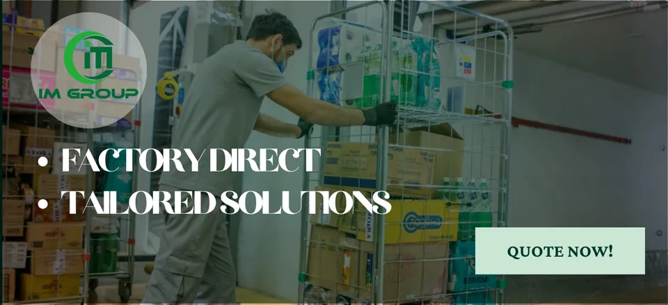 Industrial Roll Cage Trolley