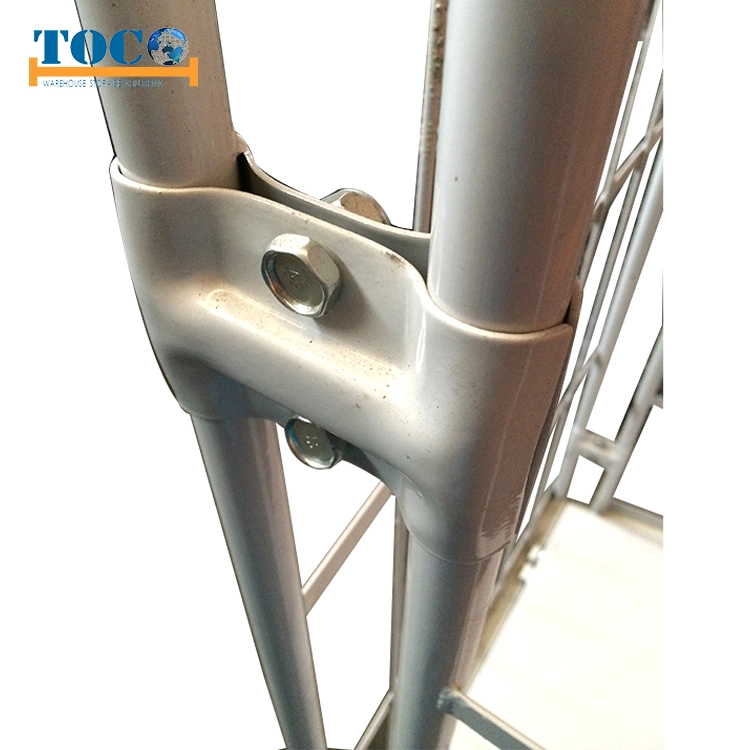 Factory Direct 4 Doors Nestable Roll Container Cage Container Trolley