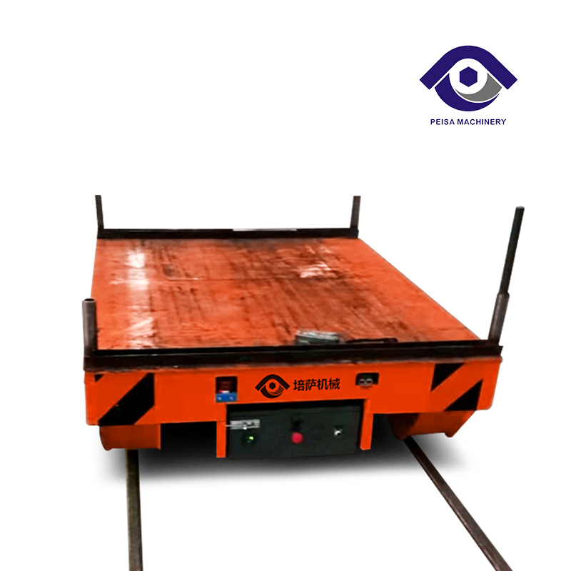 Steel Foundry Using Material Handling Equipment on Railways