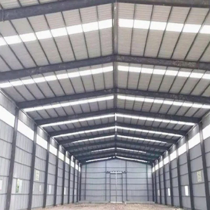 Q235B/Q355b/Galvanized Alloy Steel Steel Structure Agricultural Greenhouse Frame Planting Greenhouse Anti-Corrosion and Easy Maintenance