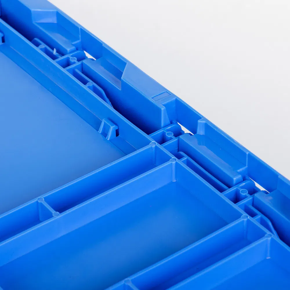 Foldable Industrial Plastic Turnover Boxes for Streamlined Product Storage Solutions