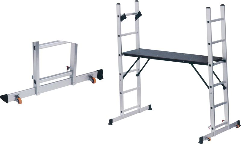 En131 Steel Quick Dismantling Construction Engineering Mobile Scaffolding Ladder