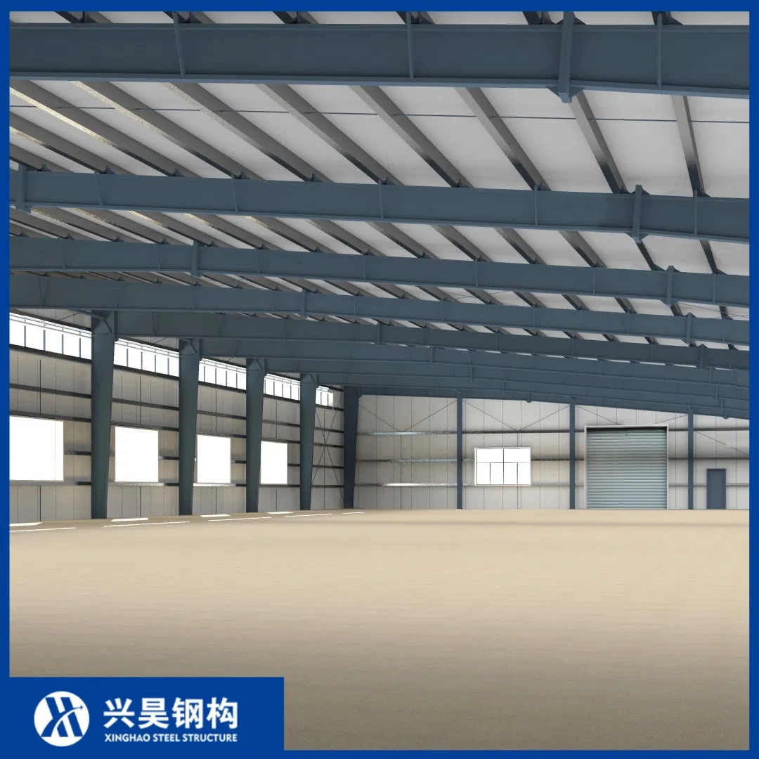 Industrial Portal Steel Frame Workshop Warehouse Prefabricated Metal House Office Prefab Building Steel Structure