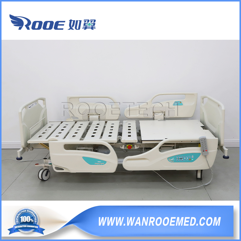 420-790mm Height Medical 5 Functions Electric Patient Bed with Hand Controller and Manual CPR