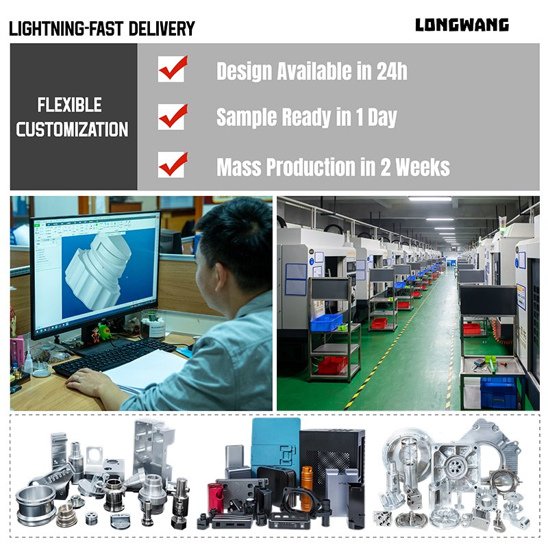 OEM ODM Custom Metal Aluminum Stainless Steel Titanium 5 Axis CNC Precision Machining Services