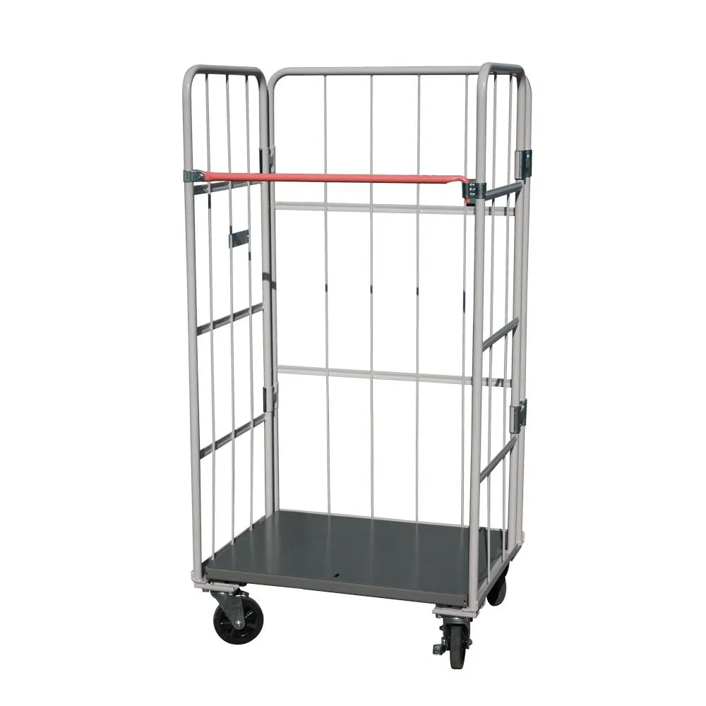 Warehouse Galvanized Wire Roller Cart Wholesale, Cage Trolley
