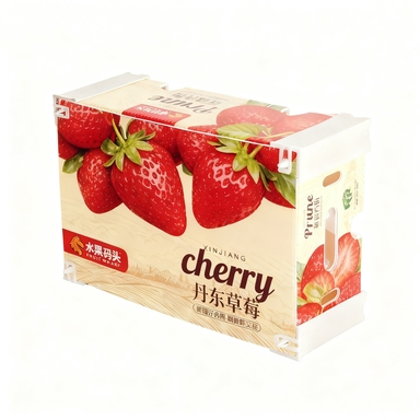 Customized Folding Color Fruit Packaging Box with Real-Time Stone Waterproof Box