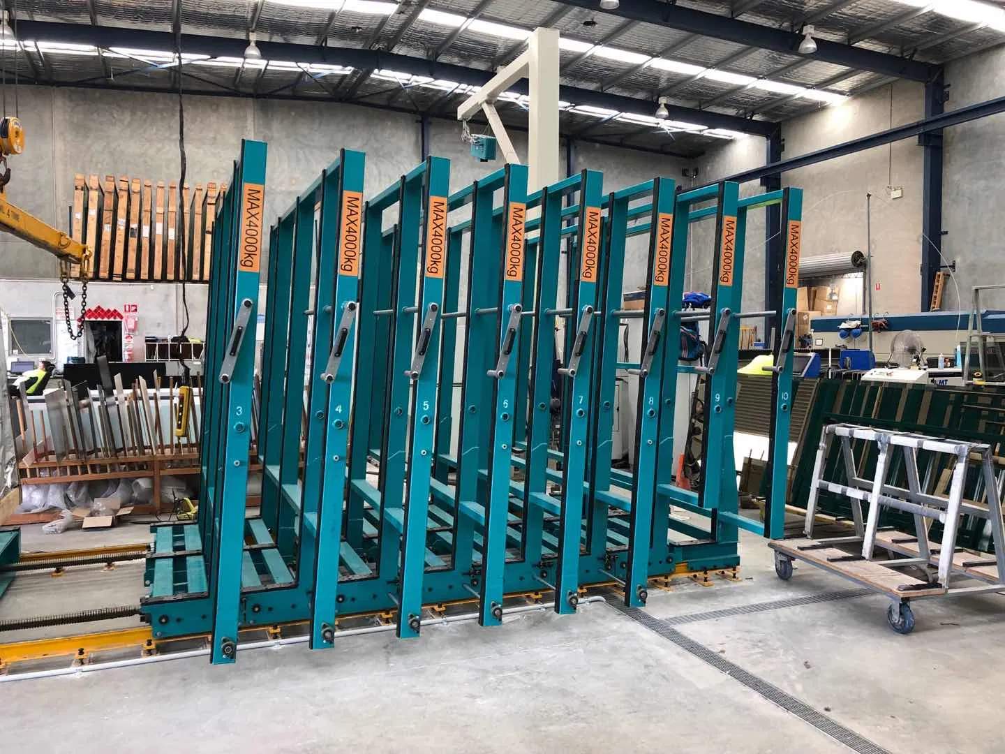 Glass Rack Frame/ Dinganda Glass Storage System/ Glass Rack Stand System/ Glass Storage Rack/ Glass Warehouse Stands/ Glass Frame Shelf