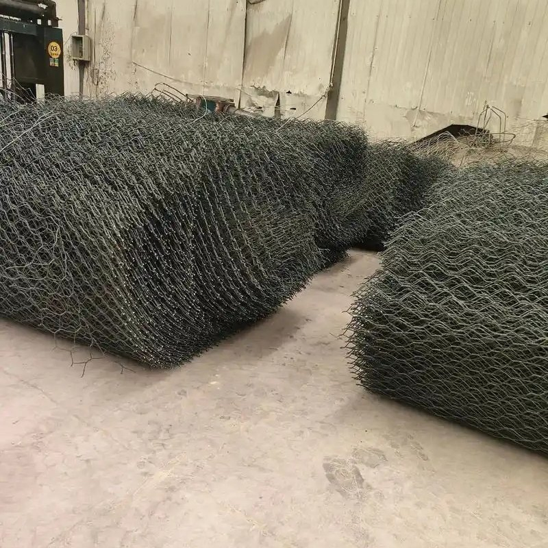 Three Twist Steel Wire Stone Cage Box Gabion Box for River Construction Project