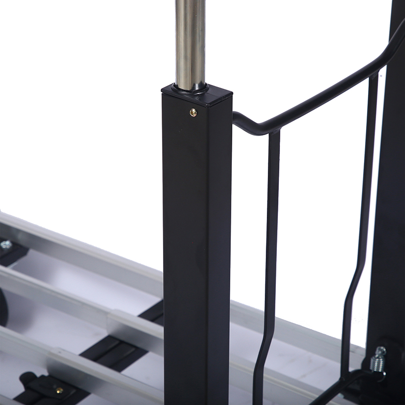 Commercial Warehouse with Locking Casters &amp; Reinforced Corner Protectors 150kgs Steel Folding Platform Trolley Hand Truck