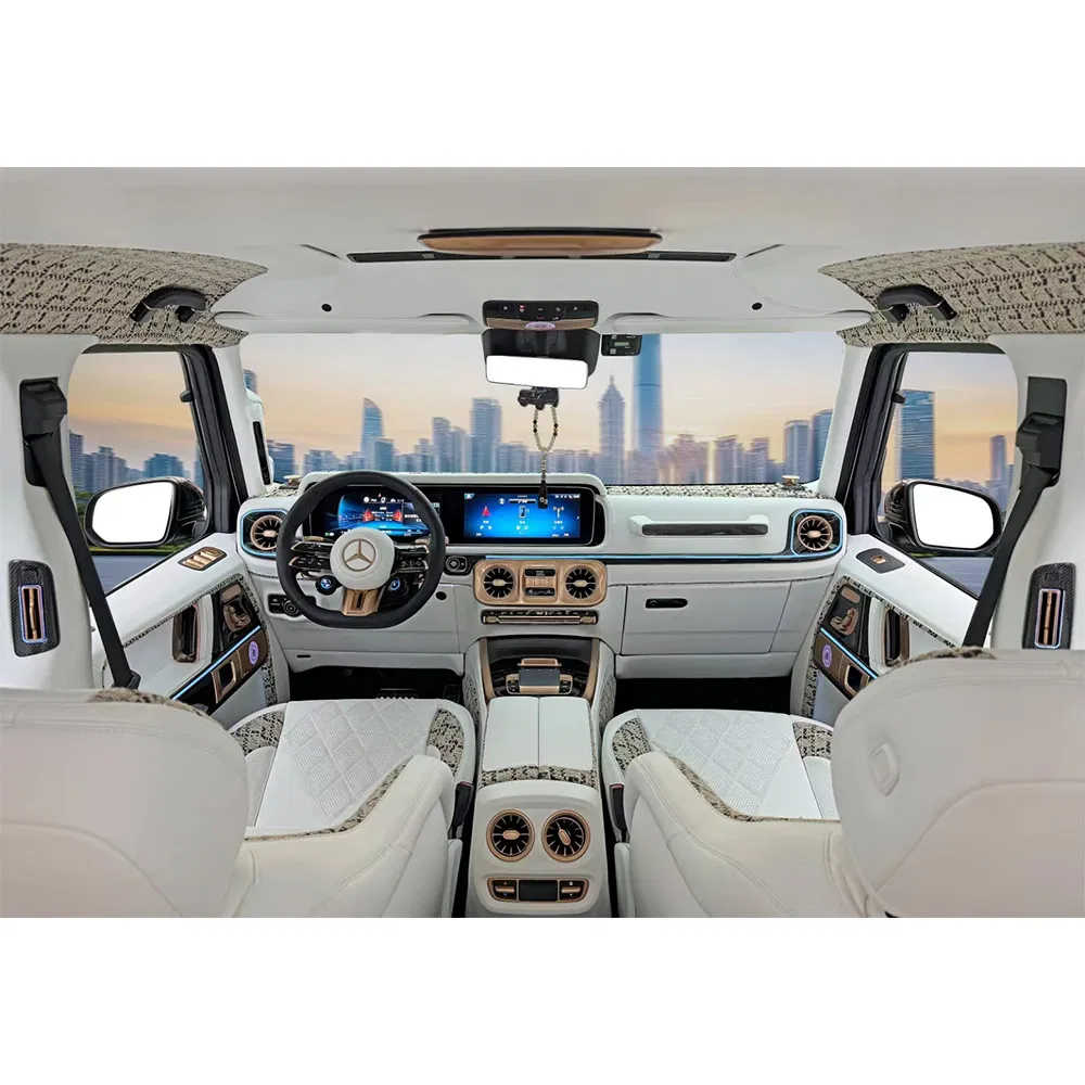 W464 Interior Trim Kit Air Outlet Cover with Flowing Light Ambient Lights Car Auto Parts for G-Class W464