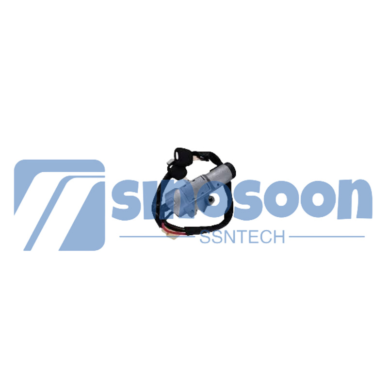 High Quality Truck Accessories Ignition Switch Ignition Lock Wg9925580103 Key Start Switch Sinotruk HOWO Shacman FAW Dongfeng Electronic System Parts