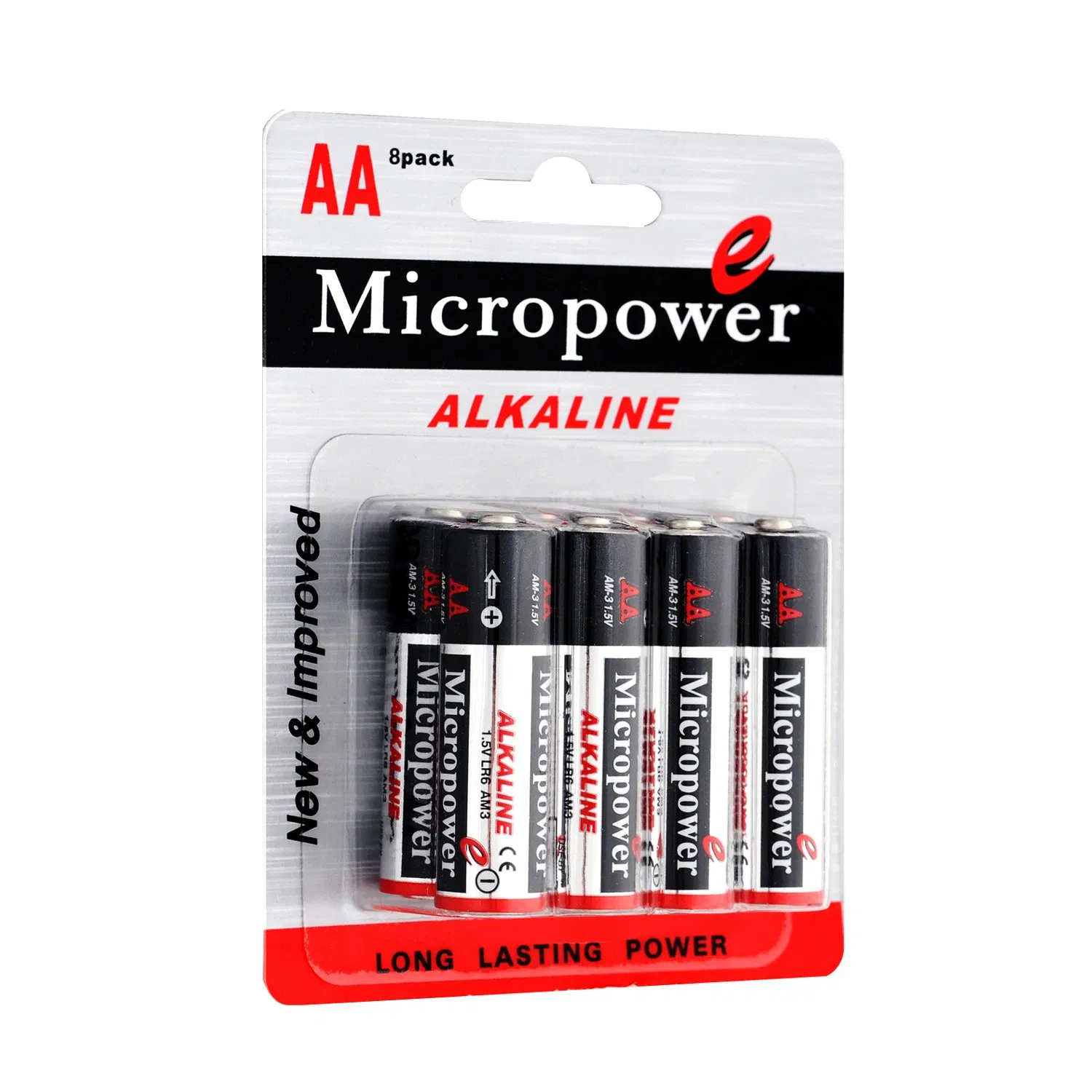 1.5V Lr6 AA Size Battery with RoHS Ce