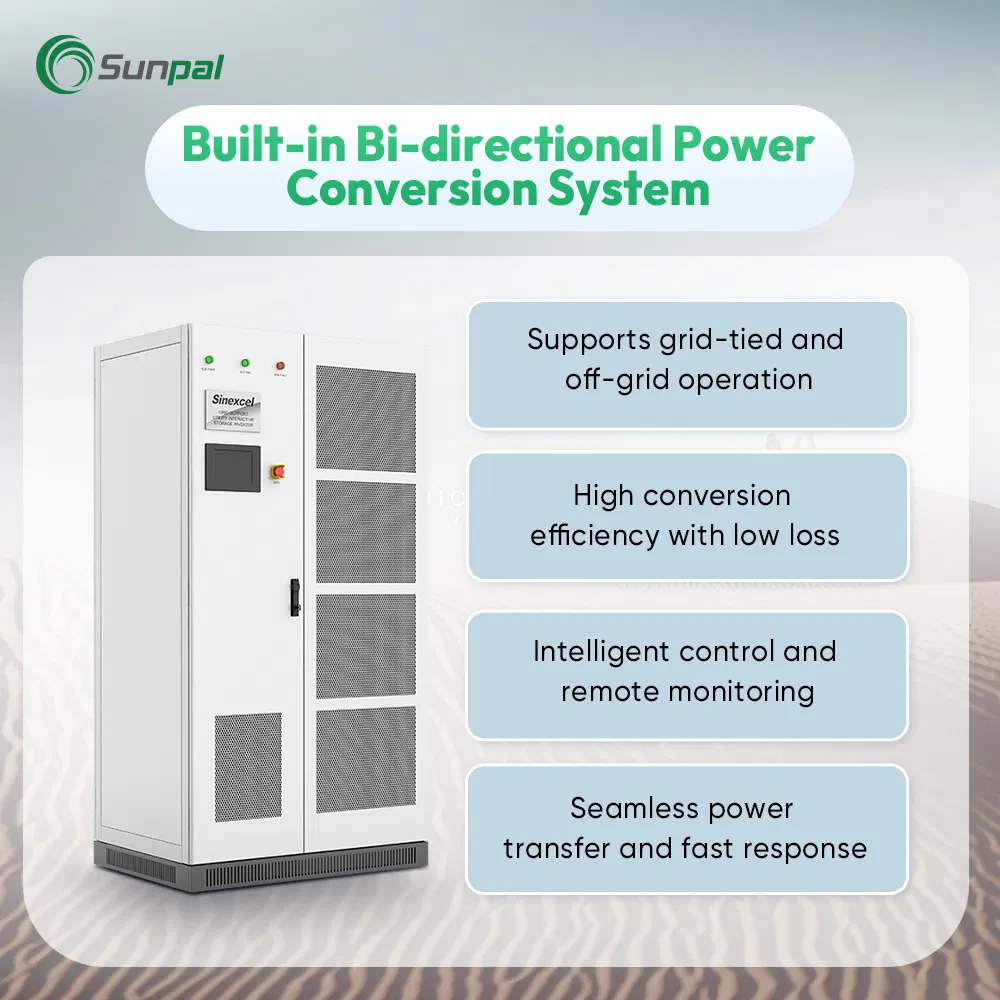 Sunpal Solar Energy System Container 3 mWh 2mWh 2000Kw 1000Kw Lithium Solar Battery Storage Systems