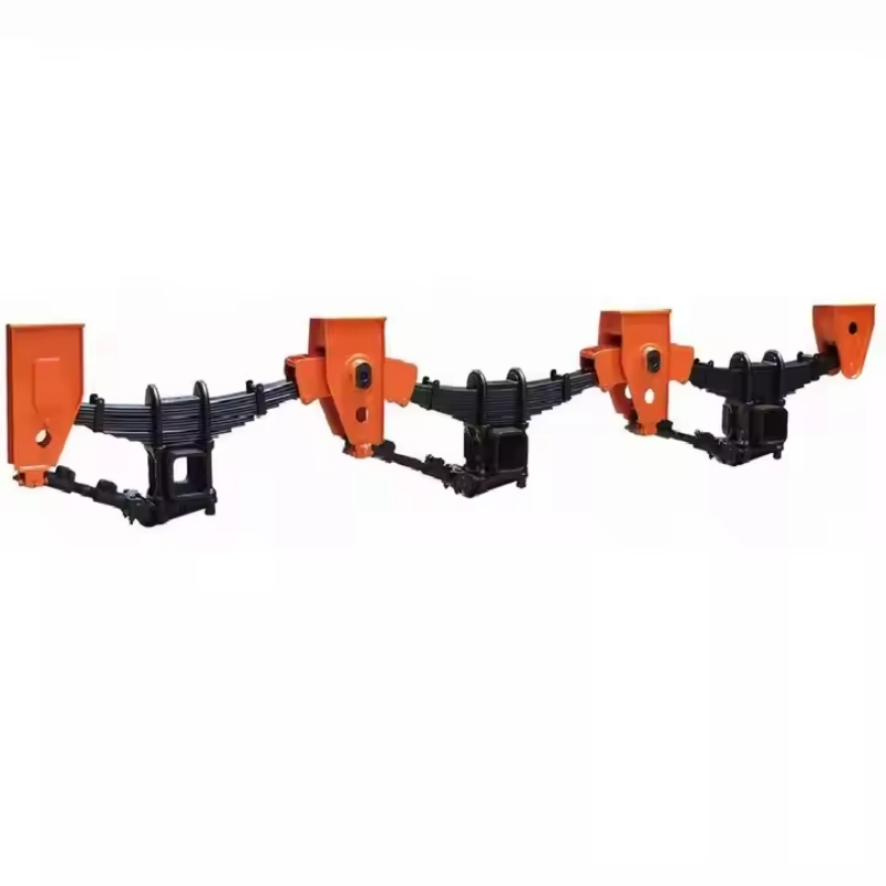 High Quality Custom American Type Suspension for Truck Trailers Mechanical Leaf Spring in Steel Material