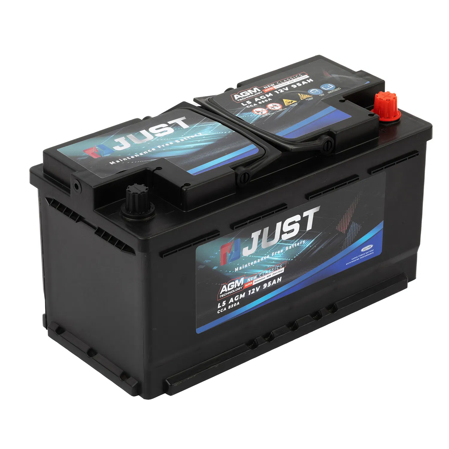 Durable AGM Start-Stop Battery with Rapid Recharge Technology