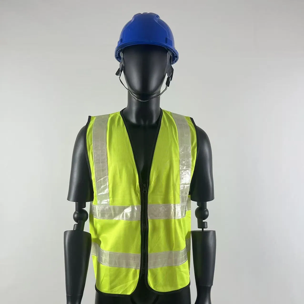 Reflective Vest Safety Jacket Road Construction Reflective Clothing Workwear Custom Printed
