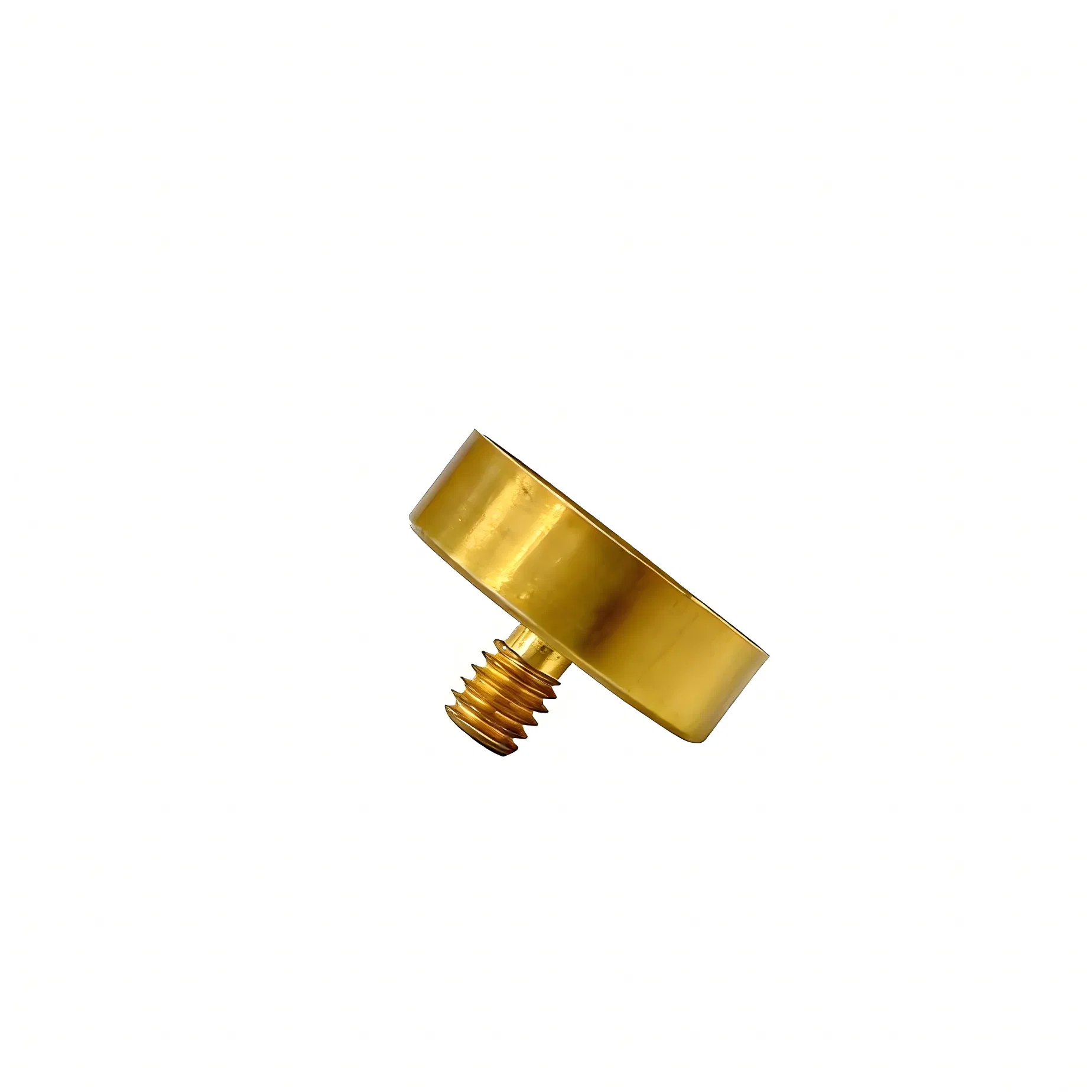 Brass Temperature Sensor Screw Cover Component for Enhanced Measurement Precision