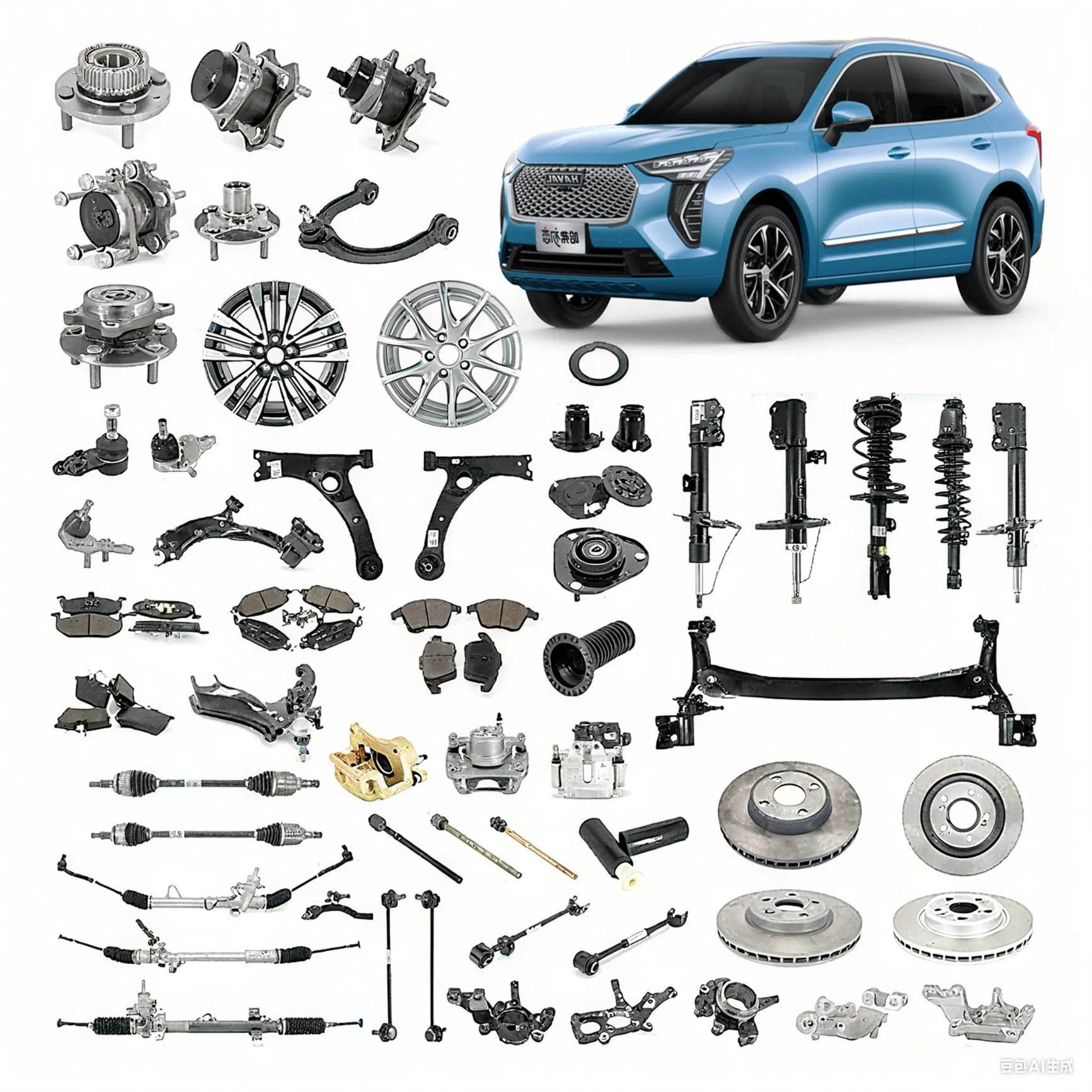 Sales of Body Chassis Electrical Systems Interior and Exterior Parts for Haval Jolion High-Quality Accessories Provided Greatwall Haval Wey Spare Parts