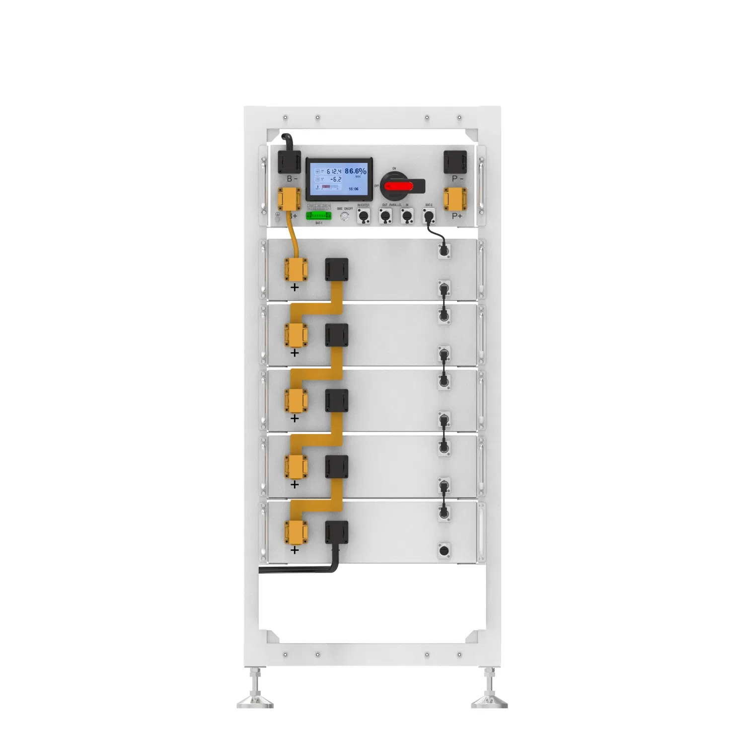 China LFP Br Solar Br-LFP-51.2/100 Power Car LiFePO4 Battery with Factory Price