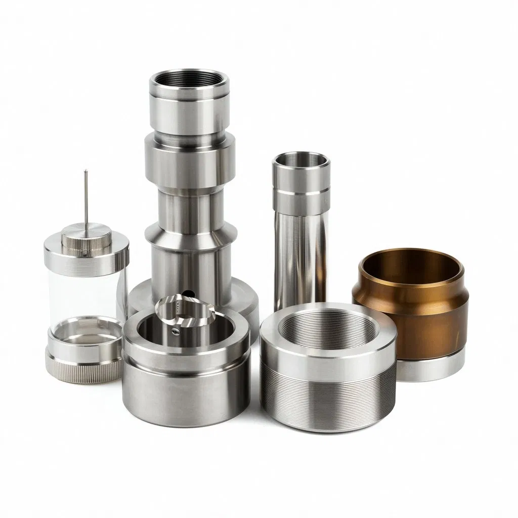 Ultra-Precision CNC Turning Milling Lathe CNC Machining Part for High-End Microscope and Optical Systems Scientific Instruments Electrical Testing