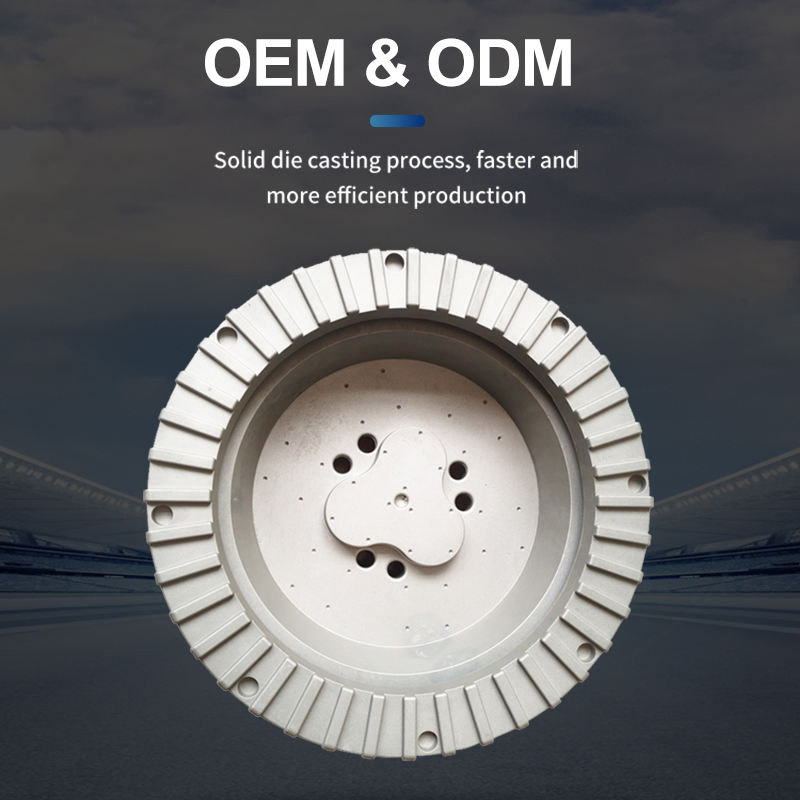 Premium Zinc Alloy LED Street Lamp Components for Outdoor Lighting