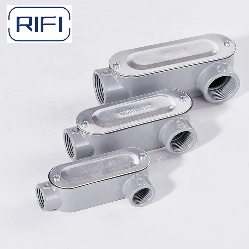 Aluminum Die Cast Lb Rigid Conduit Body Weatherproof Outlet Bodies with Cover