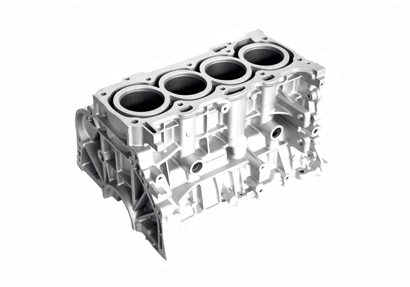 Durable Aluminum Alloy Cylinder Block for Traditional and Hybrid Vehicles