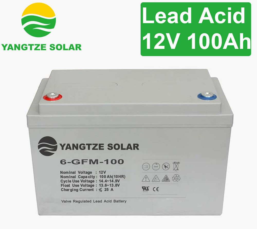 Deep Cycle 12V 100ah Maintenance Free Solar Battery Price