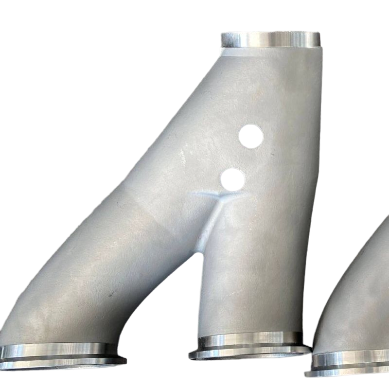 Durable Stainless Steel Pipe Casting Parts for Exhaust Systems